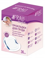 Прокладки для груди FRAU Comfort одноразовые для кормящих матерей 36 шт
