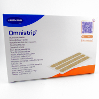 Полоски пластырные Омнистрип (Omnistrip) гипоаллергенные стерильные размером 12х101мм, 540685