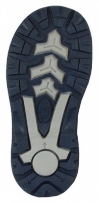 Ботинки для мальчиков Сурсил-Орто зимние стабилизирующие с меховой стелькой и жестким задником, цвет синий, A45-091
