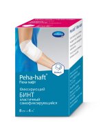 Бинт Peha-Haft (Пеха Хафт) самофиксирующийся без латекса белый размером 4м х8см, 932485