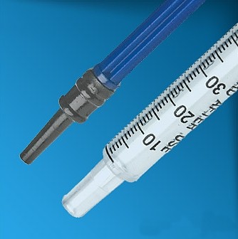 Шприц инсулин-туберкулиновый Apexmed объемом 1мм и иглой 27G (0.4х12.5мм), 100шт