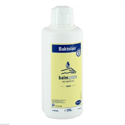 Крем-бальзам Baktolan balm pure (Бактолан) для смягчения и увлажнения сухости кожи рук, без отдушки, 350мл, 975023