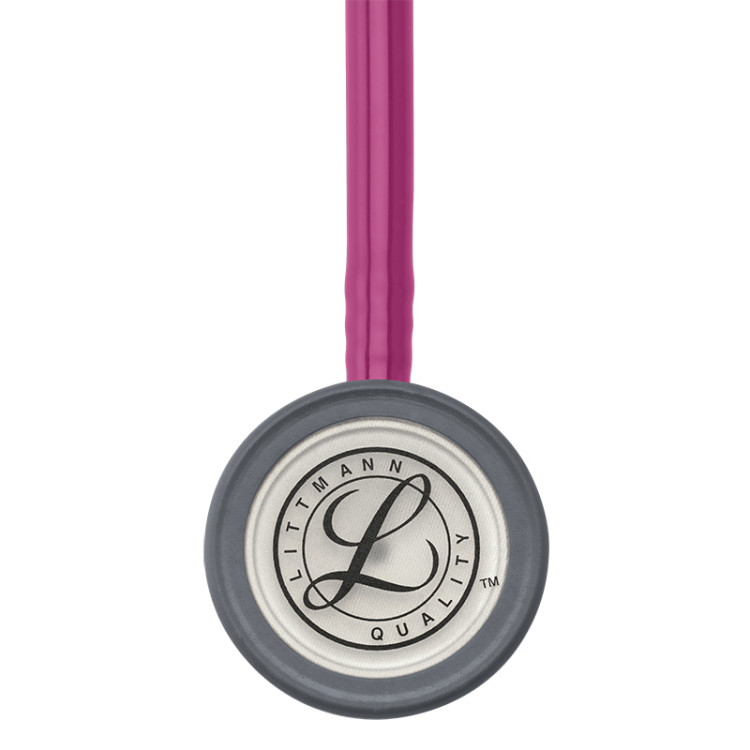 Стетоскоп Littmann Classic III с малиновой трубкой 69см и стальной головкой  5648