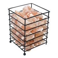 Солевая лампа Barry Cube кристаллы соли поддержат при аллергии, респираторных и кровяных болезнях, вес 3-4кг