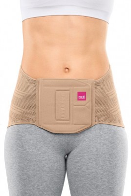 Бандаж поясничный Lumbamed basic с 4-мя ребрами жесткости и застежками ...
