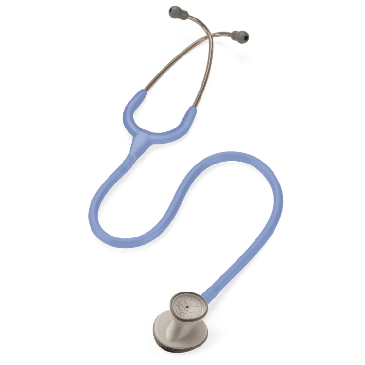 Стетоскоп Littmann Lightweight II SE двухсторонний с небесно-голубой трубкой, 71см, 2454