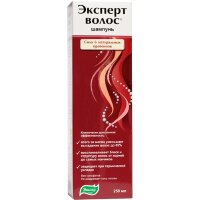 Шампунь Эксперт волос, всего за месяц уменьшает выпадение волос до 85%, восстанавливает блеск и структуру