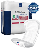 Прокладки урологические Abri-San Premium 3 при средней степени недержания, впитываемость 500мл, 11х33см, 9266