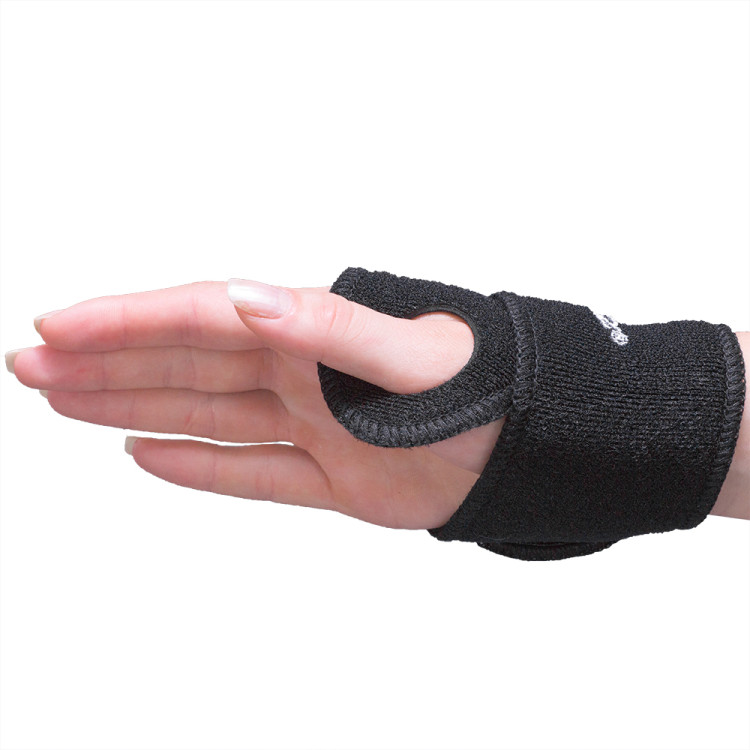 Ортез лучезапястный FOSTA с застежкой велкра, уменьшение болевого синдрома, универсальный, черный, OPT F3103