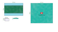 Комплект для амбулаторной хирургии Raucodrape с простыней с отверстием диаметром 12см, 33315