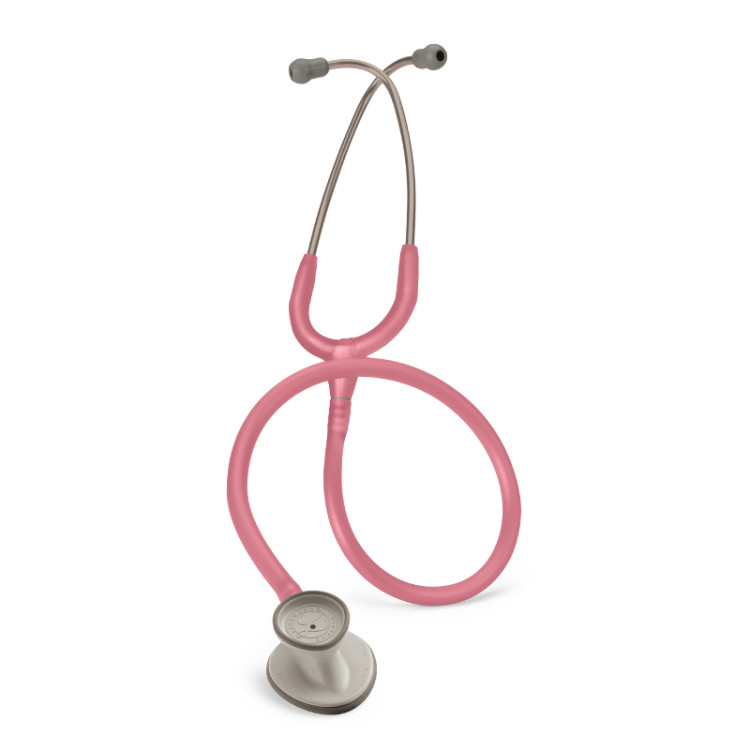 Стетоскоп Littmann Lightweight II SE (Лайтвейт) двухсторонний с жемчужно-розовой трубкой, 71см, 2456