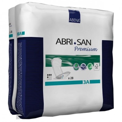 Прокладки урологические Abri-San Premium 3A при легкой и средней степени недержания впитываемость 650мл, 11х33см, 9267