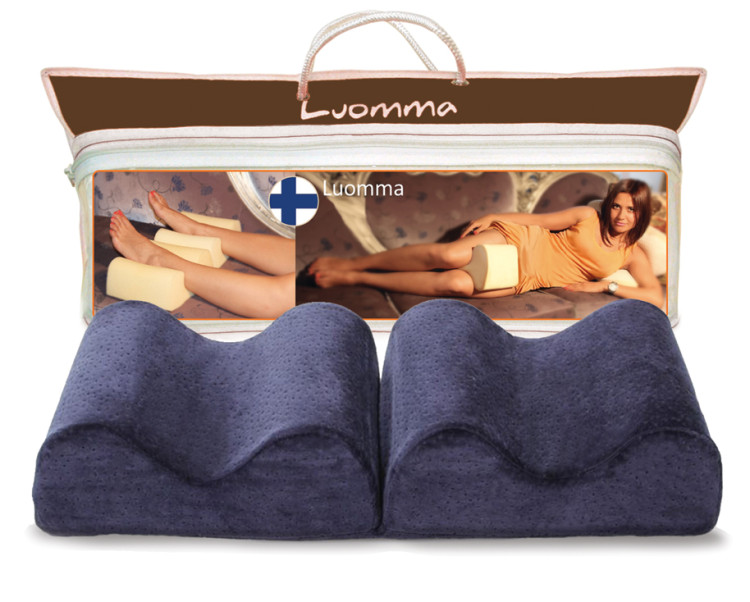 Подушка под ноги Luomma (Луомма) из 2-х блоков 26х20см с эффектом памяти, LUMF-507