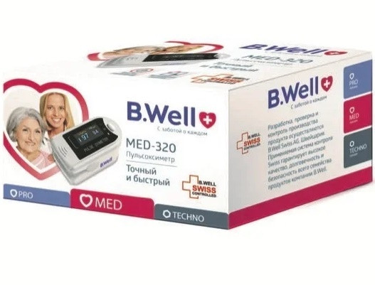 Пульсоксиметр B-Well электронный MED-320