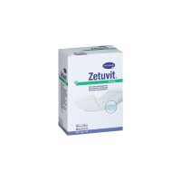 Повязка Zetuvit Plus (Цетувит Плюс) сорбционная стерильная с повышенной впитываемостью 10х10см в упаковке 10штук, 413710