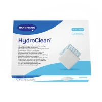 Повязка гидроактивная HydroClean  (Гидроклин), стерильная, с раствором Рингера и антисептиком, 10Х10см, 6092282