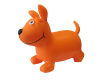 Тренажёр-игрушка Kinerapy Orange Dog (Кинерапи Рыжий Пёс) детская надувная для гимнастики в 3-5лет, 60х26х47см, RК700