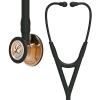 Стетоскоп Littmann Cardiology IV с черной трубкой, длиной 69 см, акустическая головка цвета меди, 6180