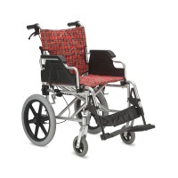 Кресло – коляска Armed с большими пневматическими задними колесами, двумя съемными подножками, нагрузка 110кг, FS907LABH