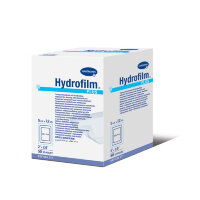 Повязка Hydrofilm Plus (Гидрофилм Плюс) пленочная с впитывающей подушечкой, размер 5х7.2см в упаковке 50шт, 685771