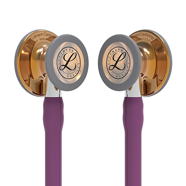 Стетоскоп Littmann Cardiology IV с сливовой трубкой, длиной 69 см, акустическая головка цвета меди, 6181