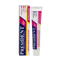 Паста - гель зубная Президент / President Antibacterial, удаляет налет, защищает, снимает воспаление, 50мл