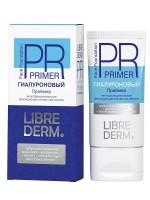Праймер гиалуроновый Либридерм / Librederm, основа под макияж, крем для лица, выравнивает и увлажняет, 50мл