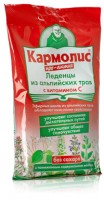 Леденцы профилактические Кармолис Про-Актив с витамином С, без сахара, для горла противовоспалительные, 75г