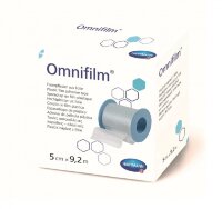 Пластырь Омнифилм (Omnifilm) фиксирующий влагостойкий прозрачный для чувствительной кожи на катушке 5см х9.2м, 900423