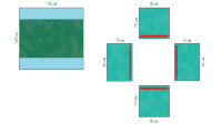 Базовый комплект мини Raucodrape содержит 4-ре простыни для амбулаторных хирургических вмешательств, 33300