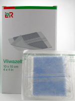 Повязка Фливацель (Vliwazell) абсорбирующая, для ран с высокой экссудацией, стерильная, 10х10см, 30450