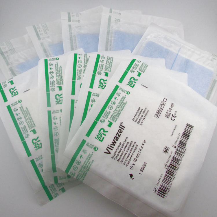 Повязка Фливацель (Vliwazell) абсорбирующая, для ран с высокой экссудацией, стерильная, 10х10см, 30450