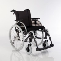 Кресло-коляска Старт Эффект складная с регулировкой глубины сиденья, спинки, подлокотников и подножки, рама из алюминия