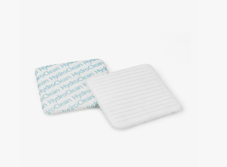 Повязка гидроактивная HydroClean  (Гидроклин), стерильная, с раствором Рингера и антисептиком, 4Х8см, 6092222/6093222