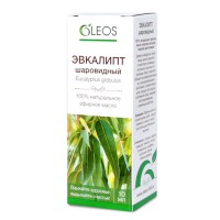 Масло косметическое Эвкалипта Природный антисептик Олеос, заживляет порезы, смягчает кожу, укрепляет волосы, 30 мл