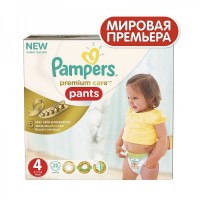 Подгузники-трусики Pampers Premium Care Maxi 9-14 кг, 22 шт