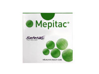 Пластырь Mepitac (Мепитак) фиксирующий для пациентов с чувствительной кожей, можно клеить повторно, 2х300см, 298300