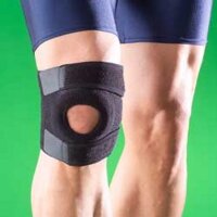 Бандаж на коленный сустав OPPO Medical, легкая фиксация, стабилизация сустава, укороченная разъемная модель, 1125
