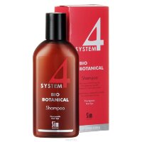 Шампунь Система4 / System4 Bio Botanical терапевтический, очищает кожу головы, против выпадением волос 500мл