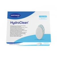 Повязка гидроактивная HydroClean  (Гидроклин), стерильная, с раствором Рингера и антисептиком, 8Х14см, 6092302