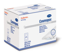 Повязка Cosmopor Antibacterial послеоперационная самоклеящаяся с серебром размером 10х6см в упаковке 25шт, 901001