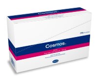Пластырь Cosmos Strips (Космос Стрипс) прочный текстильный для защиты небольших ран, пластины 6х2см, 250шт, 530295