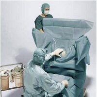 Простыня хирургическая Barrier для нефроскопии с инцизионной пленкой с отверстием 5см, 175х300см, 7шт, 65810