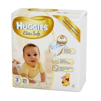 Подгузники Huggies Elite Soft 3 (5-9кг) 21шт