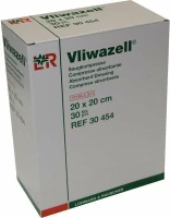 Повязка Фливацель (Vliwazell) абсорбирующая с сильным впитывающим действием, стерильная, 20х20см, 30шт, 30454