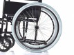Кресло-коляска Ortonica Base 100 складная со съемными откидными подножками и несъемными подлокотниками, до 130кг