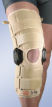 Ортез на коленный сустав Orliman контролирующий сгибание и разгибание высотой 45см разъемный с шарнирами, 6113-7113