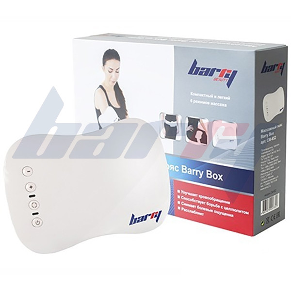 Пояс для похудения СМ-652 Box Barry массажер для разных групп мышц с 6-ю программами и встроенным таймером