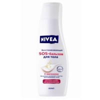 Sos-бальзам для тела восстанавливающий Нивея / Nivea, для очень сухой и обезвоженной кожи, увлажняющий, 250 мл