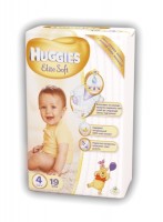 Подгузники Huggies Elite Soft 4 (8-14кг) 19шт